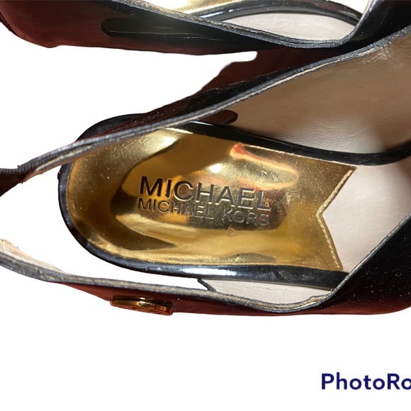 Michael Kors Pantene Leather Heels - Picture 3 of 5